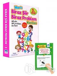 3. Sınıf Biraz Şiir Biraz Problem Kartları - Yaz Sil Kalemli