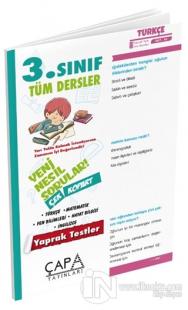3.Sınıf Tüm Dersler Yaprak Test