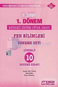 8. Sınıf 1. Dönem TEOG Fen Bilimleri Çözümlü 10 Deneme Sınavı