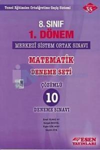 8. Sınıf 1. Dönem TEOG Matematik Çözümlü 10 Deneme Sınavı