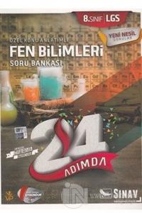 8. Sınıf LGS Fen Bilimleri 24 Adımda Soru Bankası