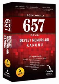 Açıklamalı 657 Sayılı Devlet Memurları Kanunu