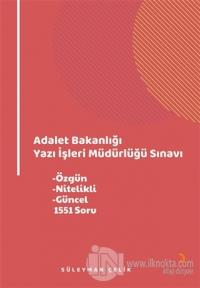 Adalet Bakanlığı Yazı İşleri Müdürlüğü Sınavı