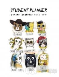 Akademi Çocuk Öğrenci Ajandası 2020-2021 Painter Cats 3076