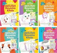 Aktiviteli Boyama Kitapları Seti 2 (6 Kitap Takım)