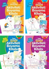 Aktiviteli Boyama Kitapları Seti (4 Kitap Takım)