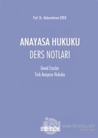 Anayasa Hukuku Ders Notları