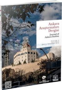Ankara Araştırmaları Dergisi Sayı: 2