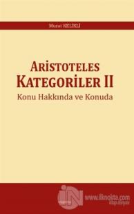 Aristoteles Kategoriler 2