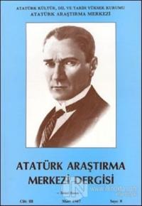 Atatürk Araştırma Merkezi Dergisi, Mart 1987 Sayı 8