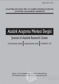 Atatürk Araştırma Merkezi Dergisi Sayı: 102 2020