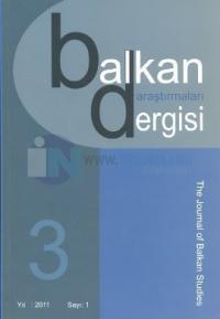 Balkan Araştırmaları Dergisi Cilt: 2 Sayı: 1