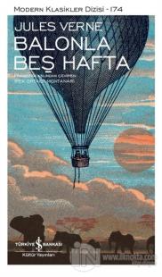 Balonla Beş Hafta (Şömizli) (Ciltli) Jules Verne
