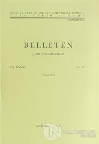 Belleten Sayı: 295 Cilt: 82