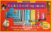 Benim Küçük ve Sevimli Hayvanlarım - Evcil Çiftlik Vahşi Sevimli / 5 Kitap ve 5 Oyun Küpü Pets Farm Zoo Wild Cute and Cuddly - 5 Books and Building Blocks