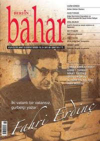 Berfin Bahar Dergisi Sayı: 180 Aylık Kültür Sanat ve Edebiyat Dergisi