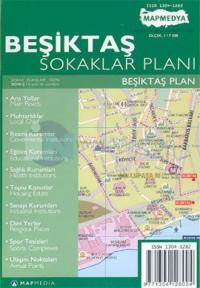 Beşiktaş Sokaklar Planı