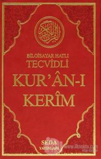 Bilgisayar Hatlı Tecvitli Kur'an-ı Kerim ( Renkli Orta Boy, Kod: 023) (Ciltli)