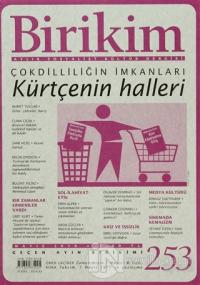 Birikim Aylık Edebiyat Kültür Dergisi Sayı: 253