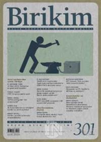 Birikim Aylık Edebiyat Kültür Dergisi Sayı: 301