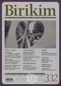Birikim Aylık Sosyalist Kültür Dergisi Sayı: 332 Aralık 2016
