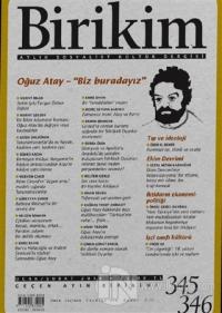 Birikim Aylık Sosyalist Kültür Dergisi Sayı: 345/346 Ocak - Şubat 2018