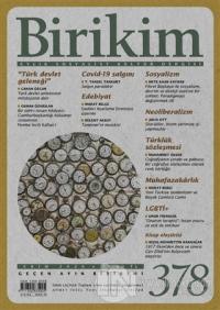 Birikim Aylık Sosyalist Kültür Dergisi Sayı: 378 Ekim 2020