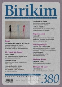 Birikim Aylık Sosyalist Kültür Dergisi Sayı: 380 Aralık 2020