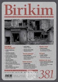 Birikim Aylık Sosyalist Kültür Dergisi Sayı: 381 Ocak 2021