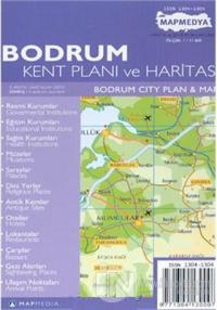 Bodrum Kent Planı ve Haritası Bodrum City Plan & Map