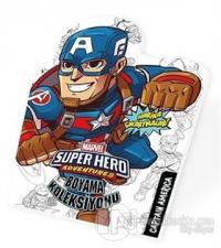 Captan America - Marvel Süper Kahramanlar Boyama Koleksiyonu