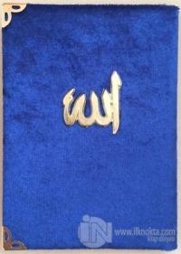 Cep Boy Kadife Kaplı Yasin Kitabı Metal Allah Lafızlı (Farklı Renklerde) Yas 110 (Ciltli)