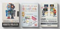 Çocuklar için Scratch ve Kodlama Eğitim Seti (3 Kitap Takım)