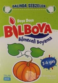 Dalında Sebzeler - Doya Doya Bilboya Bimeceli Boyama (3-4 Yaş)
