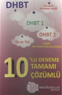 DHBT 10'lu Deneme Tamamı Çözümlü