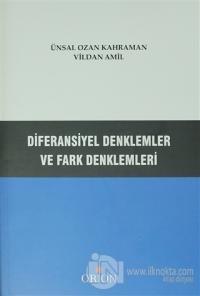 Diferansiyel Denklemler ve Fark Denklemleri