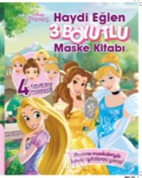 Disney Prenses 3 Boyutlu Maske Kitabı - Haydi Eğlen %20 indirimli Kole