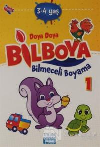 Doya Doya Bil Boya Bilmeceli Boyama 1 (3-4 Yaş) (Ciltli)