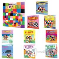 Elmer'ın Renkli Dünyası 10'lu Set (2+Yaş)