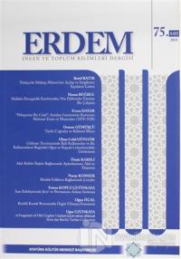 Erdem Atatürk Kültür Merkezi Dergisi Sayı: 75 2018