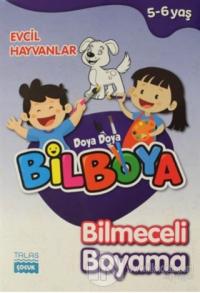 Evcil Hayvanlar - Doya Doya Bil Boya Bilmeceli Boyama (5-6 Yaş)