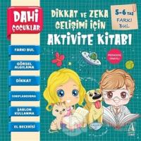 Farkı Bul - Dahi Çocuklar Dikkat ve Zeka Gelişimi İçin Aktivite Kitabı