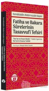 Fatiha ve Bakara Surelerinin Tasavvufi Tefsiri