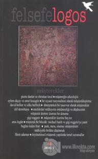 Felsefelogos Sayı: 68 2018/1