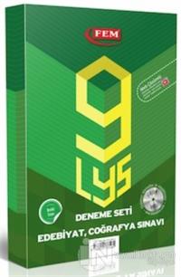 Fem 2014 Çözüm DVD'li LYS 9 Deneme Seti Edebiyat, Coğrafya Sınavı %10 