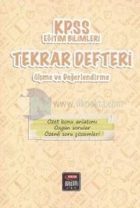 Fem Akademi KPSS Eğitim Bilimleri Tekrar Defteri Ölçme ve Değerlendirme