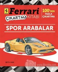 Ferrari Çıkartma Kitabı: Spor Arabalar