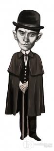 Franz Kafka (Karikatür) - Ayraç