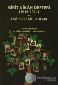 Girit Nikah Defteri (1916- 1921) ve Girit'teki Aile Adları