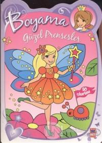 Güzel Prensesler - Mor Boyama Kitabı